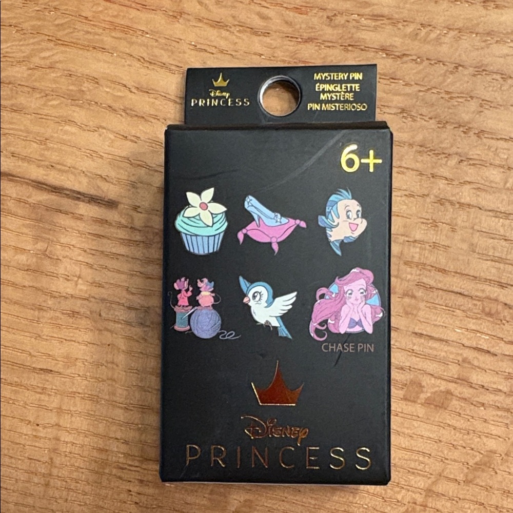 loungefly disney princess mystery box pin NWT